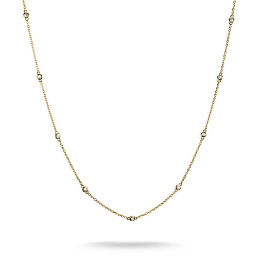 THOMAS SABO Necklace with White Zirconia Stones