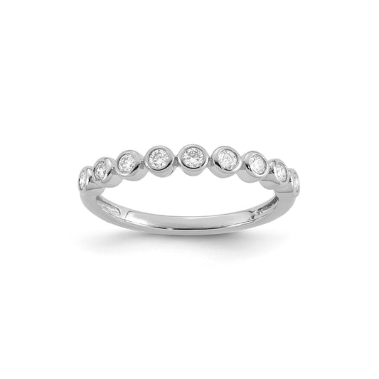 0.25ct Lab Grown Diamond Ring in 9ct White Gold