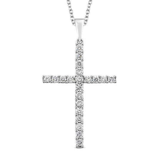 0.25ct Lab Grown Diamond Necklace in 9ct White Gold