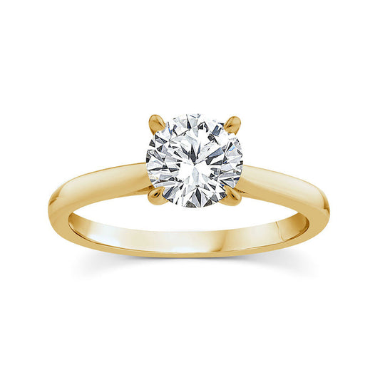 1.00ct Lab Grown Diamond Ring in 9ct Yellow Gold