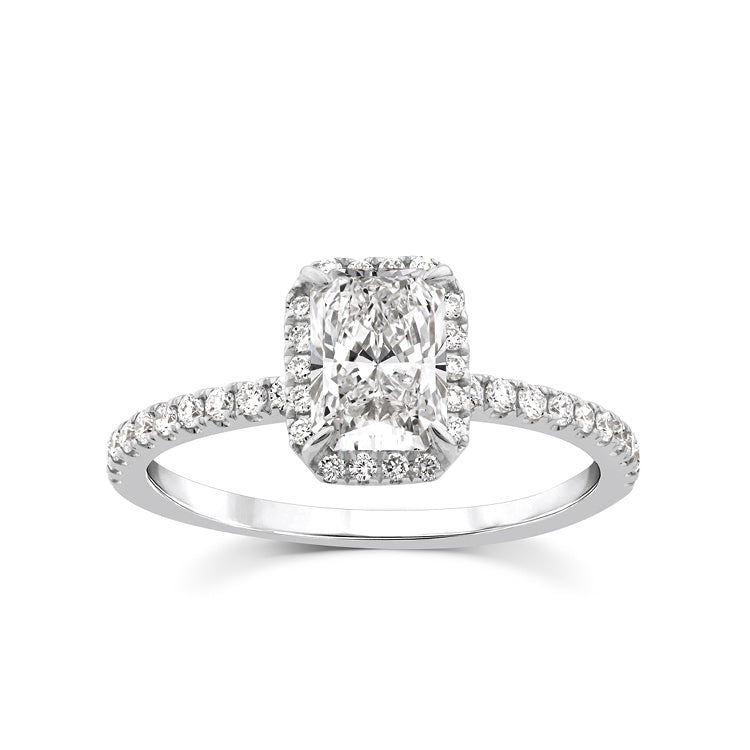1.25ct Lab Grown Diamond Ring in 9ct White Gold