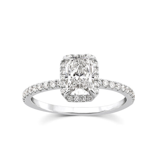 1.25ct Lab Grown Diamond Ring in 9ct White Gold