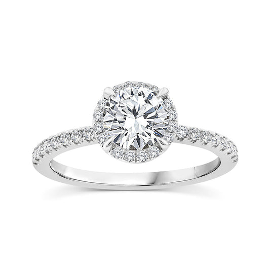 1.25ct Lab Grown Diamond Ring in 9ct White Gold