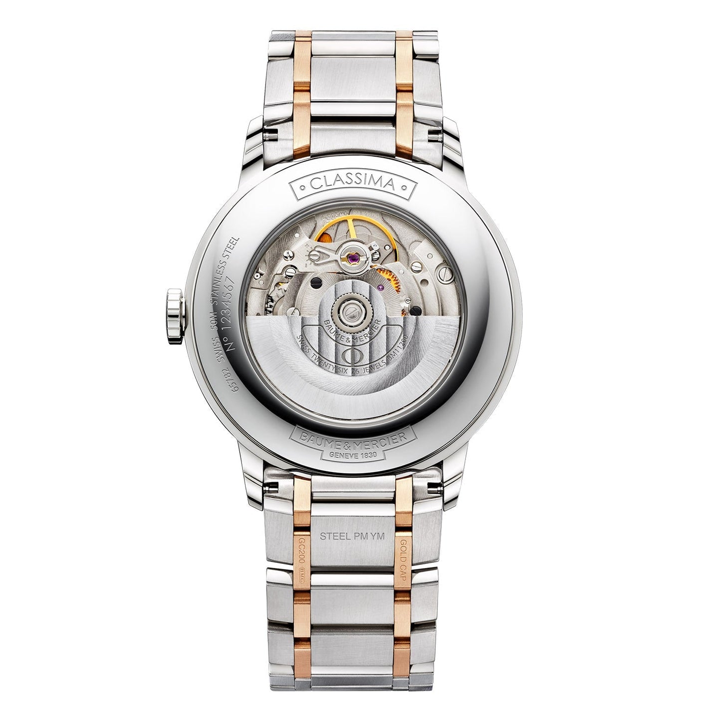 Baume & Mercier Classima Automatic, Date, 18K Pink Gold Capped Men's Watch 40mm