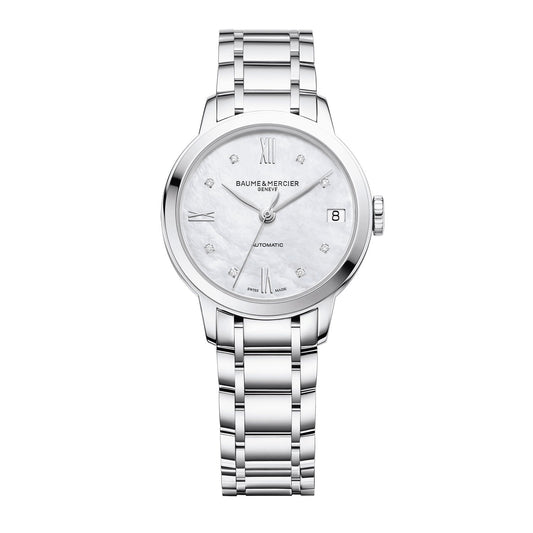 Baume & Mercier Classima Automatic, Diamond Set Women's Watch 31mm