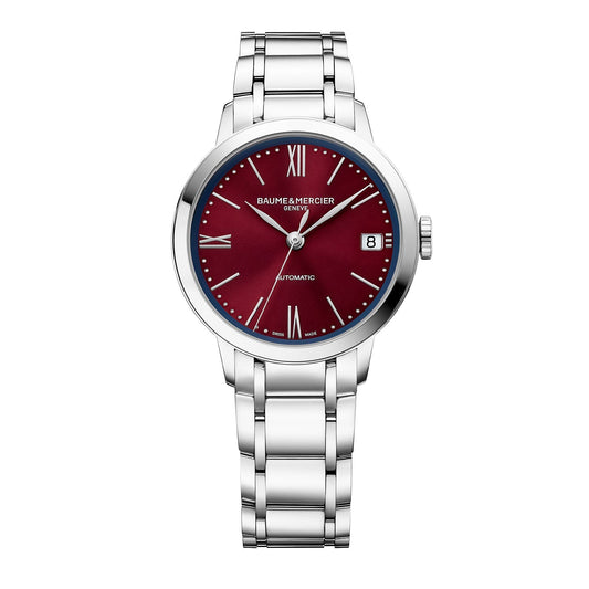 Baume & Mercier Classima Automatic Watch Date Display - 34mm