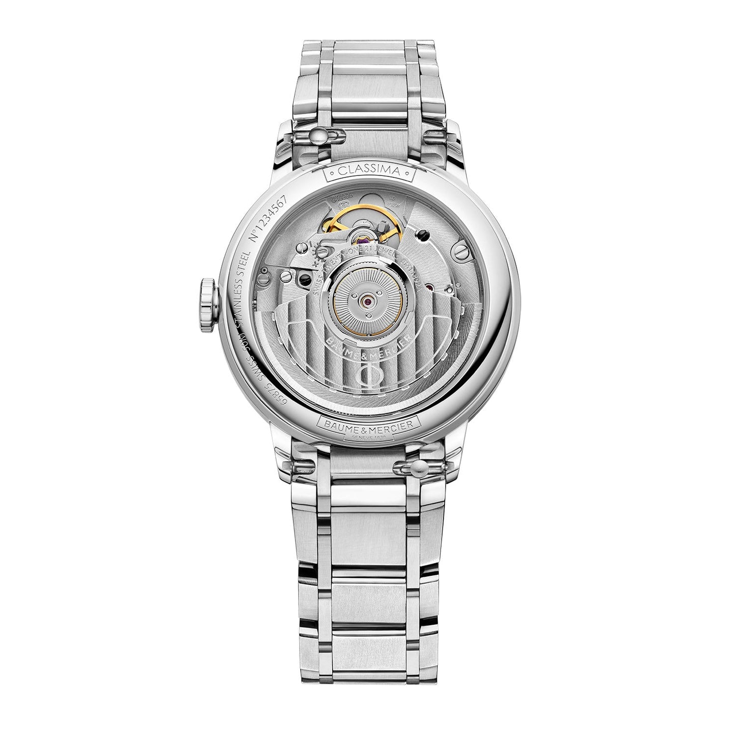 Baume & Mercier Classima Automatic Watch Date Display - 34mm