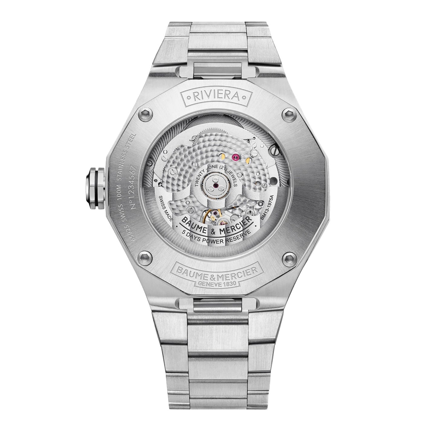 Baume & Mercier Riviera Automatic Watch, Date Display - 42mm