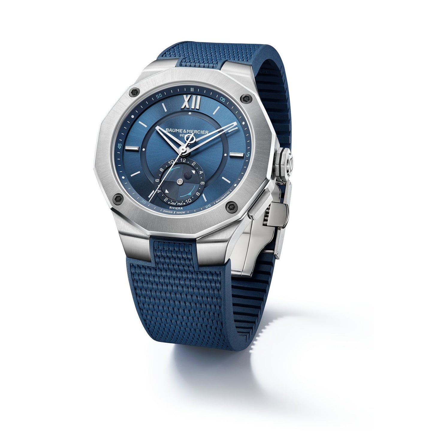 Baume & Mercier Riviera 10761 Automatic, Tideograph Men's Watch 43mm