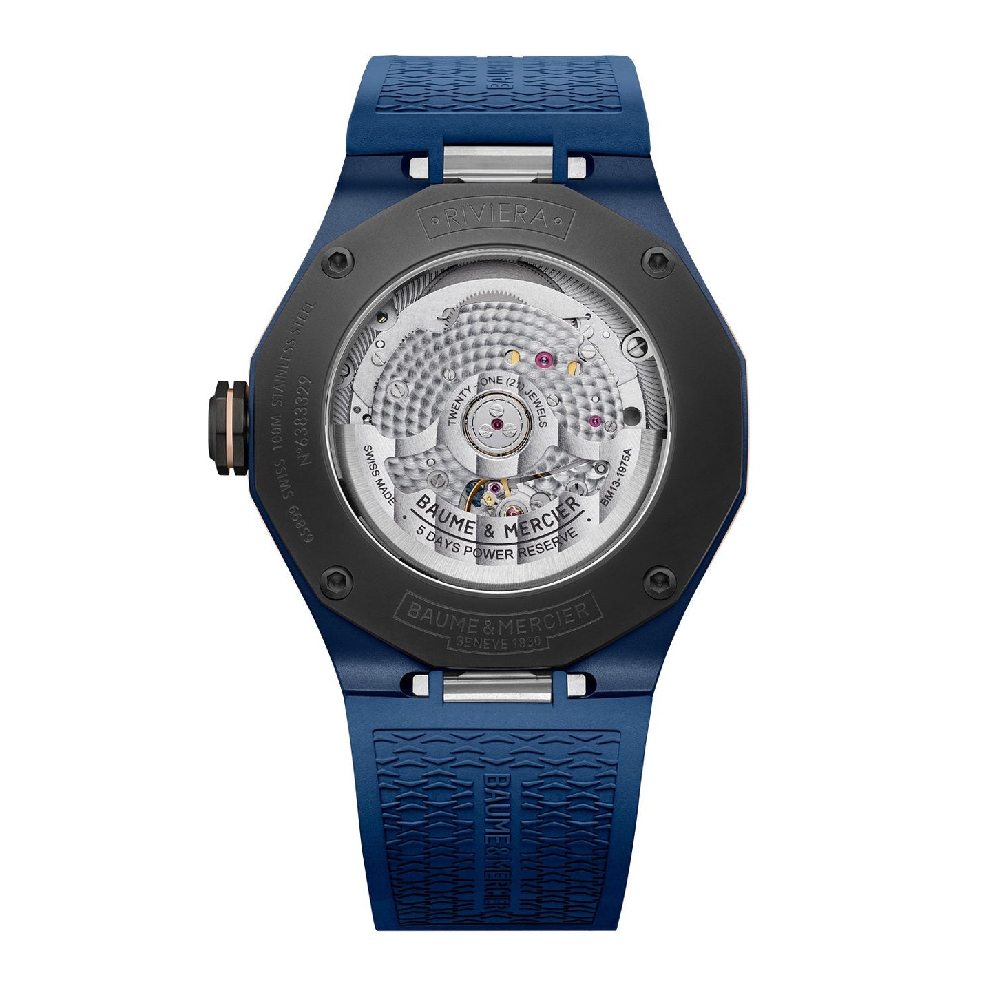 Baume & Mercier Riviera 10769 Automatic, Steel Titanium Men's Watch 42mm