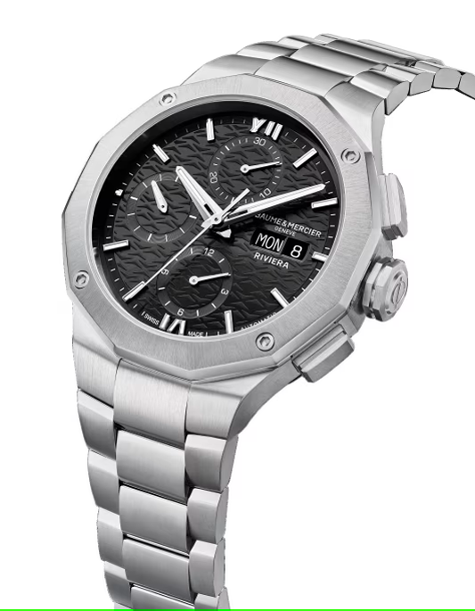 Baume & Mercier Riviera 10825 Automatic, Chronograph Men's Watch 41mm