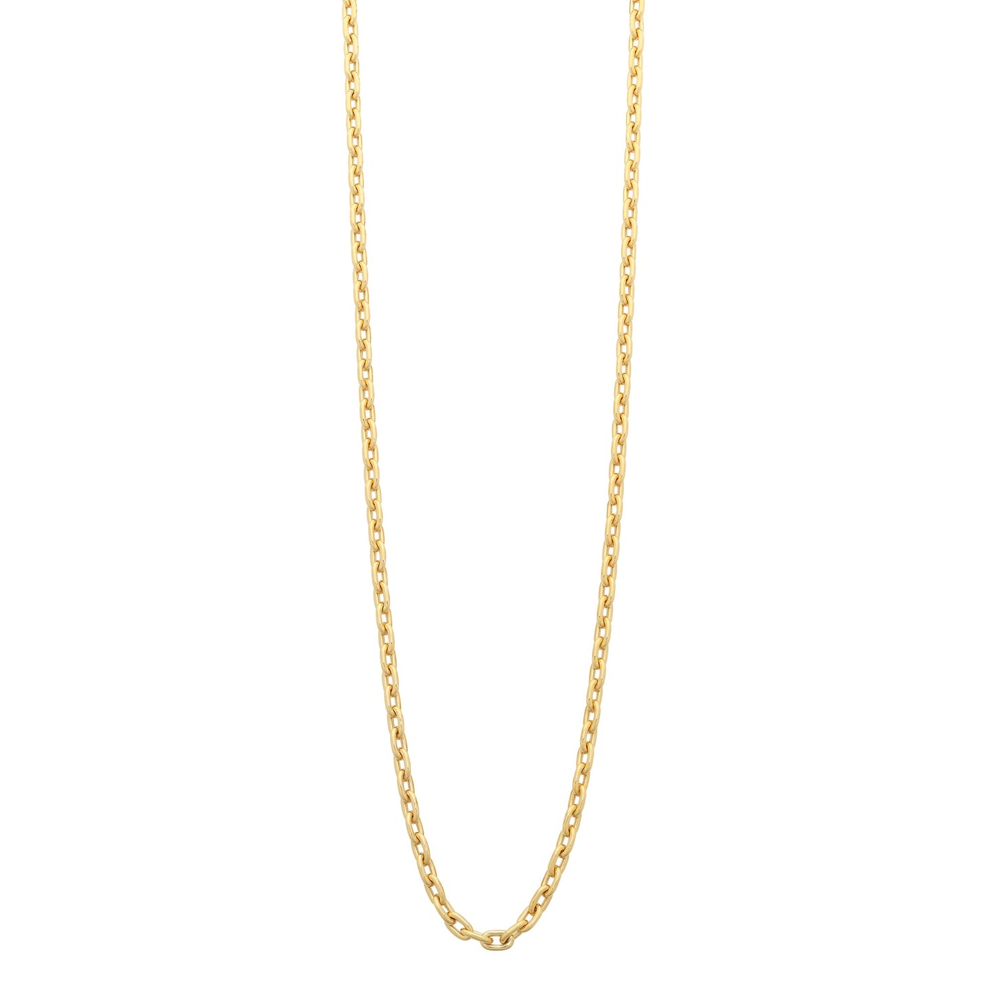 9ct Gold Silver Filled 50cm Chain