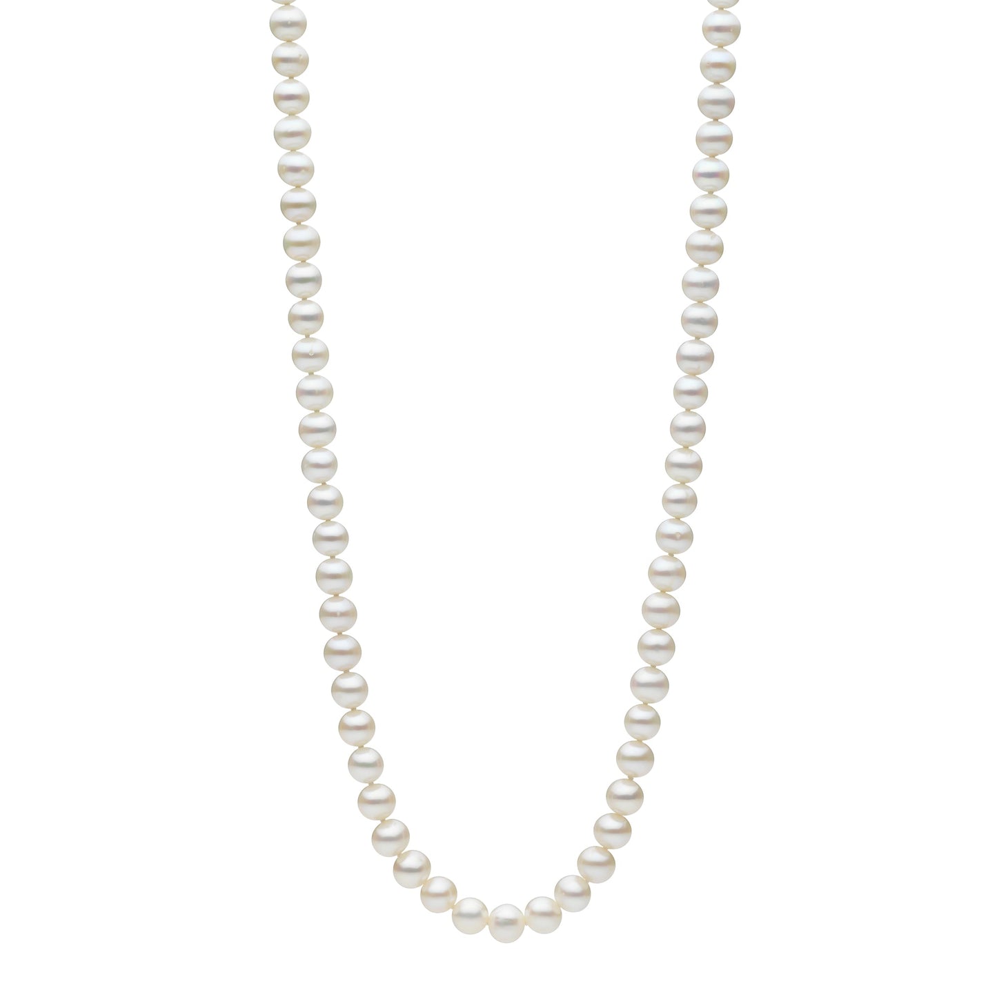 Sterling Silver Freshwater Pearl 45cm Strand Necklace