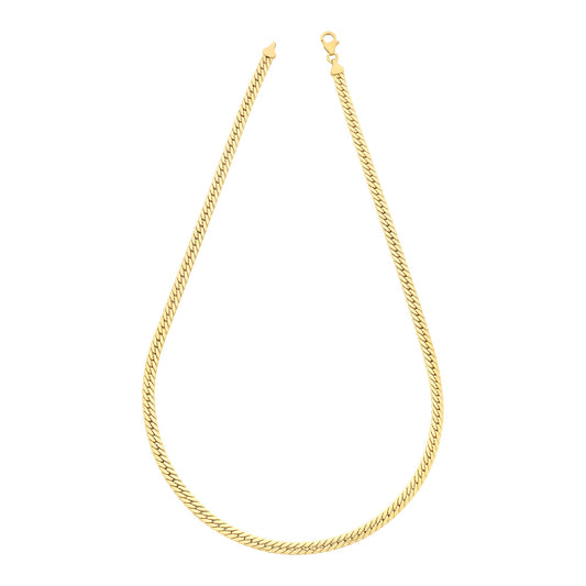9ct Gold Silver Filled 45cm Chain