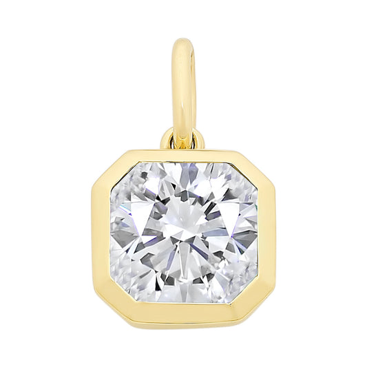 9ct Gold Cubic Zirconia Pendant