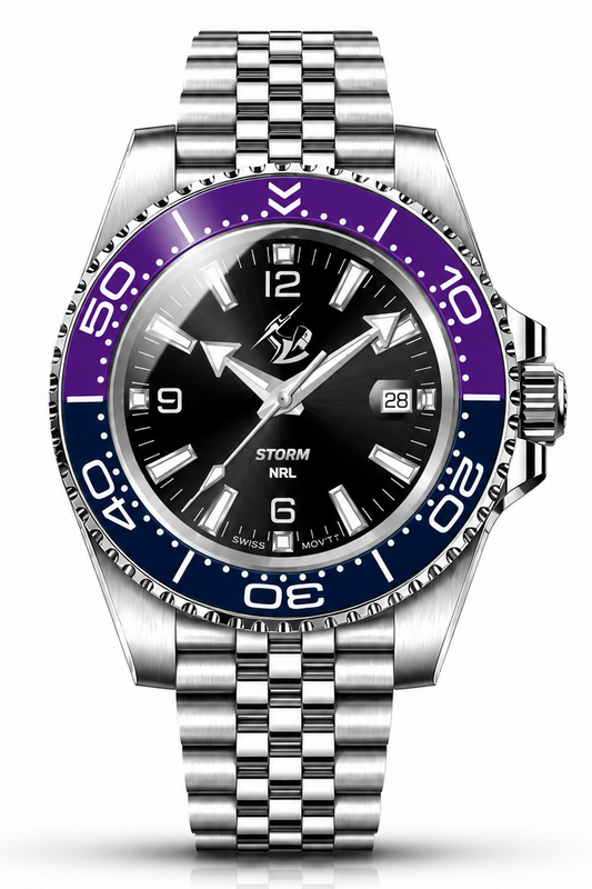 Melbourne Storm ClubMaster Gameday — Official NRL Licensed Watch