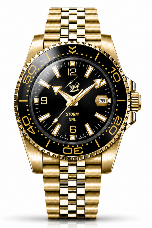 Melbourne Storm Clubmaster Victory — Official NRL Licensed Watch