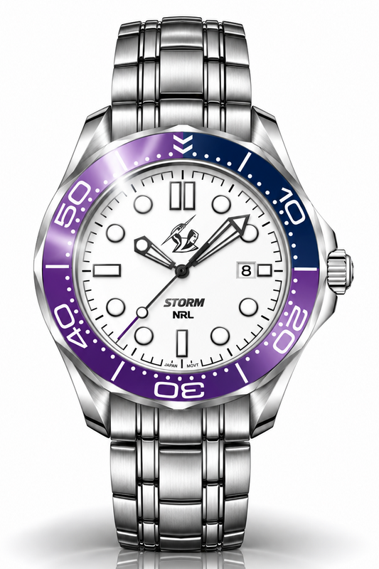 Melbourne Storm MatchTimer Away Series — Official NRL Licensed Watch