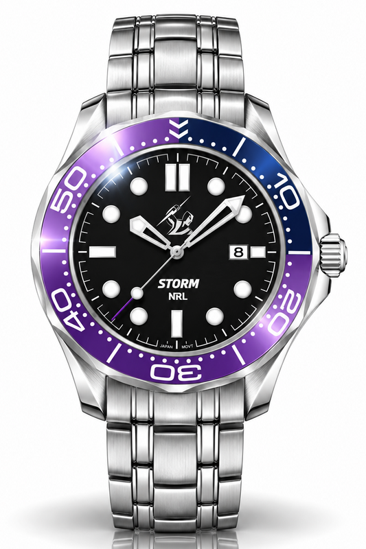 Melbourne Storm MatchTimer Home Series — Official NRL Licensed Watch