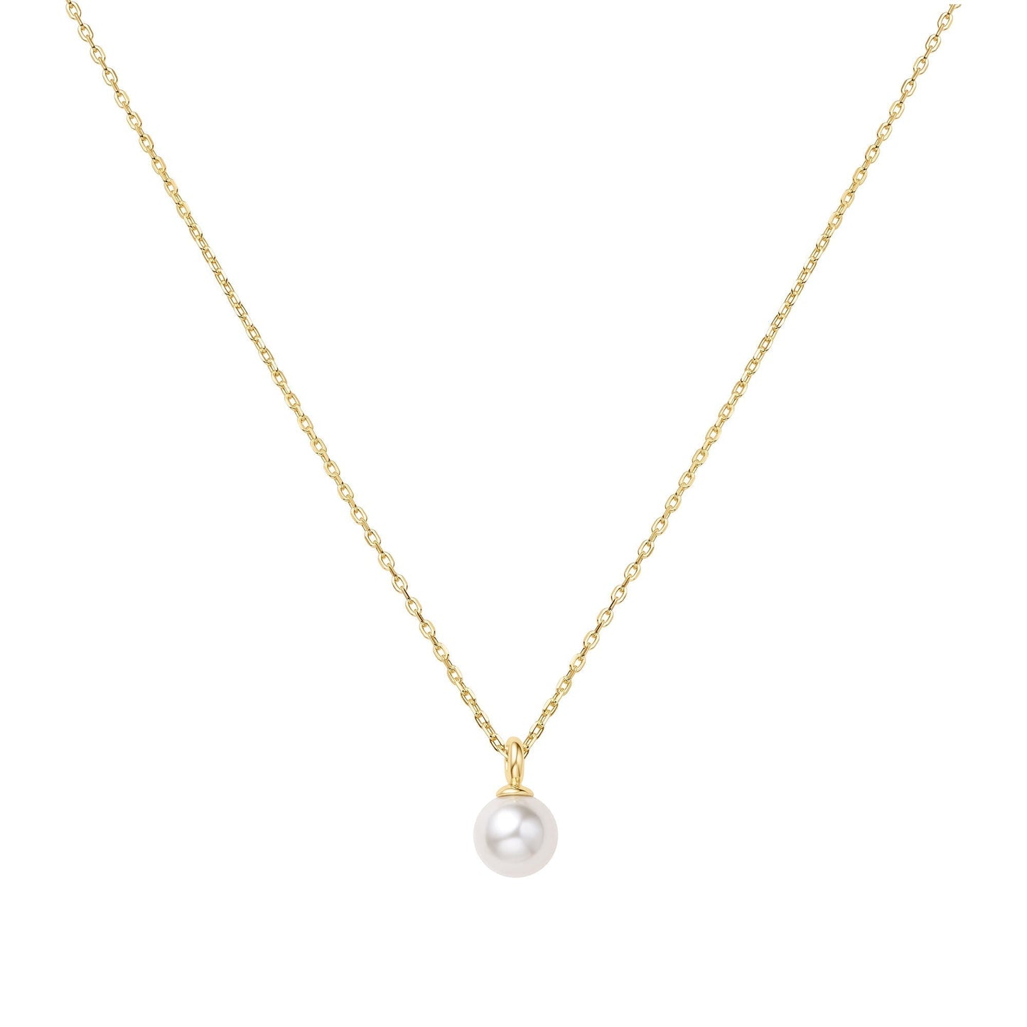 Ania Haie Gold Pearl Drop Pendant Necklace