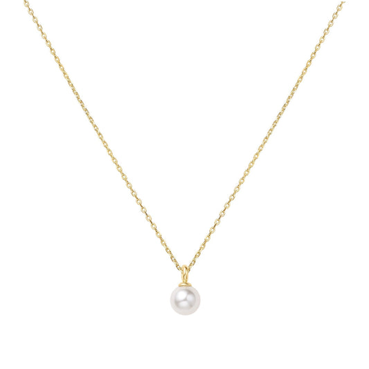 Ania Haie Gold Pearl Drop Pendant Necklace
