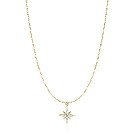 Ania Haie Sparkling Nova Star Necklace