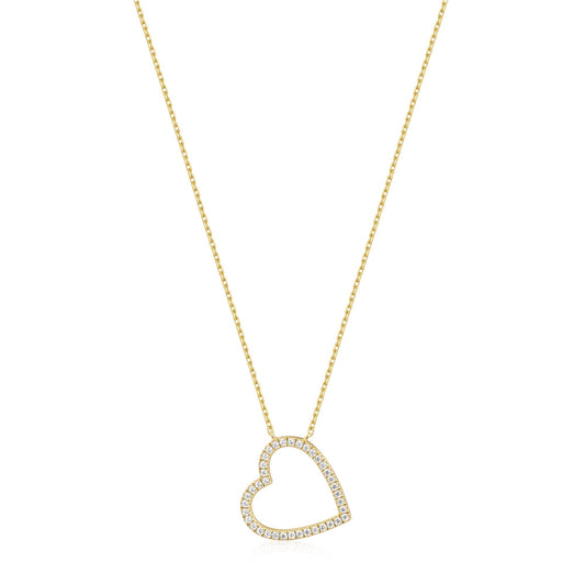 Ania Haie Gold Heart Pendant Necklace