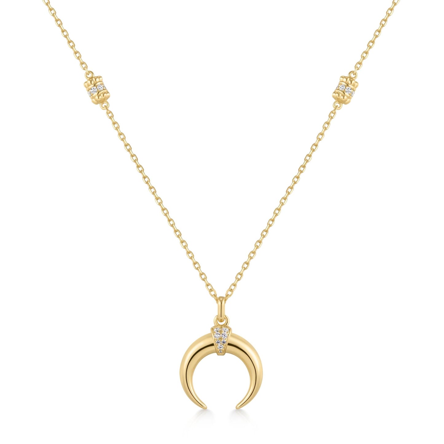Ania Haie Gold Reversible Horn Necklace