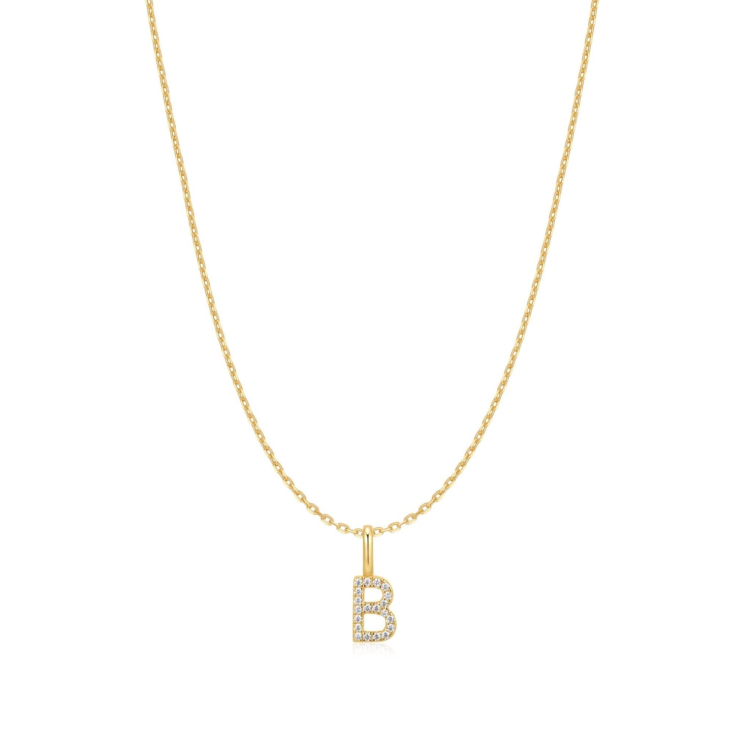 Ania Haie Gold Letter B Initial Necklace