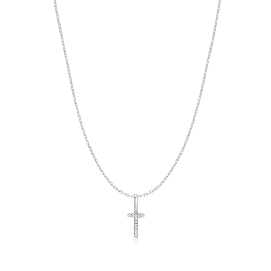 Ania Haie Silver Letter T Initial Necklace