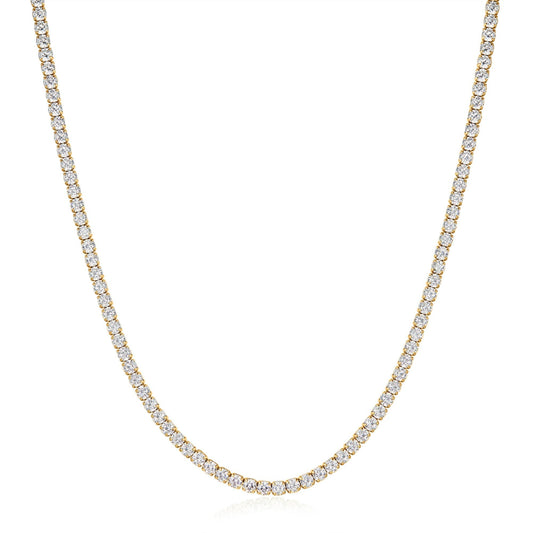 Ania Haie Gold Classic Tennis Necklace