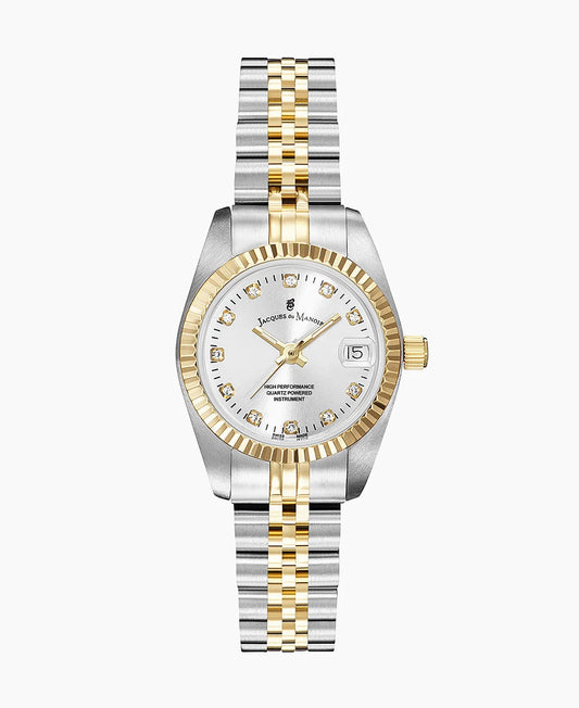 Jacques du Manoir Inspiration 26mm Two Tone Watch