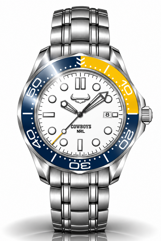 North Queensland Cowboys MatchTimer Away Series — Official NRL Licensed Watch