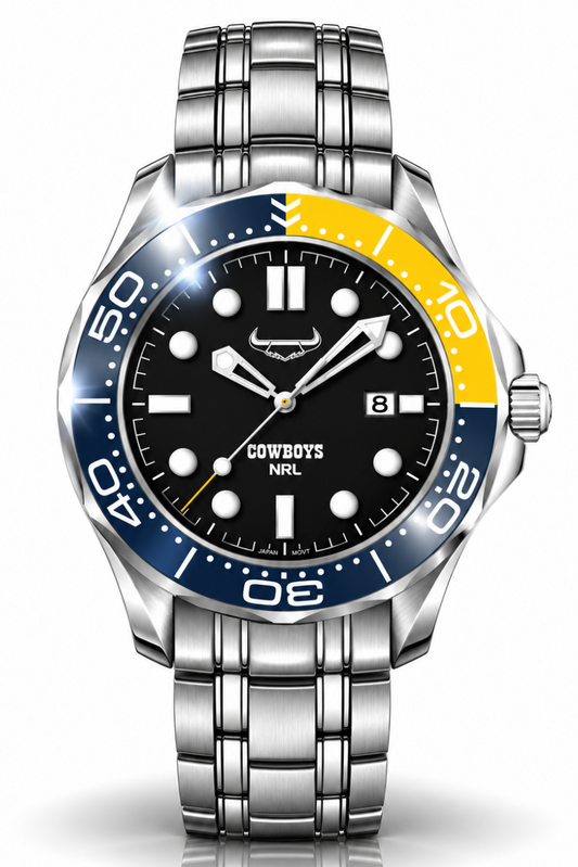 North Queensland Cowboys MatchTimer Home Series — Official NRL Licensed Watch