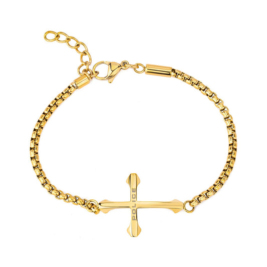 Police Die-Cut Men's Bracelet