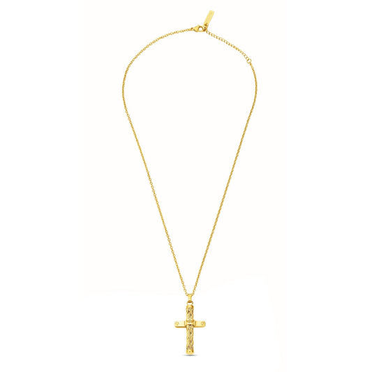 Police Crossed Men's Necklace