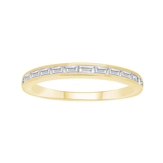 0.25ct Diamond Band in 9ct Yellow Gold
