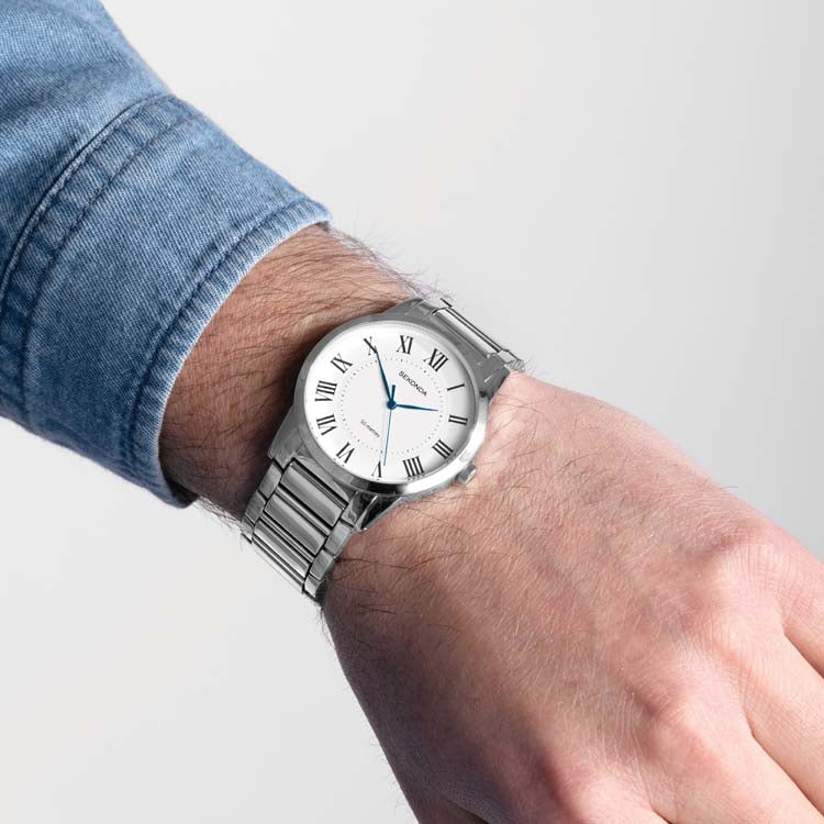 Sekonda Mens Day 40mm Watch