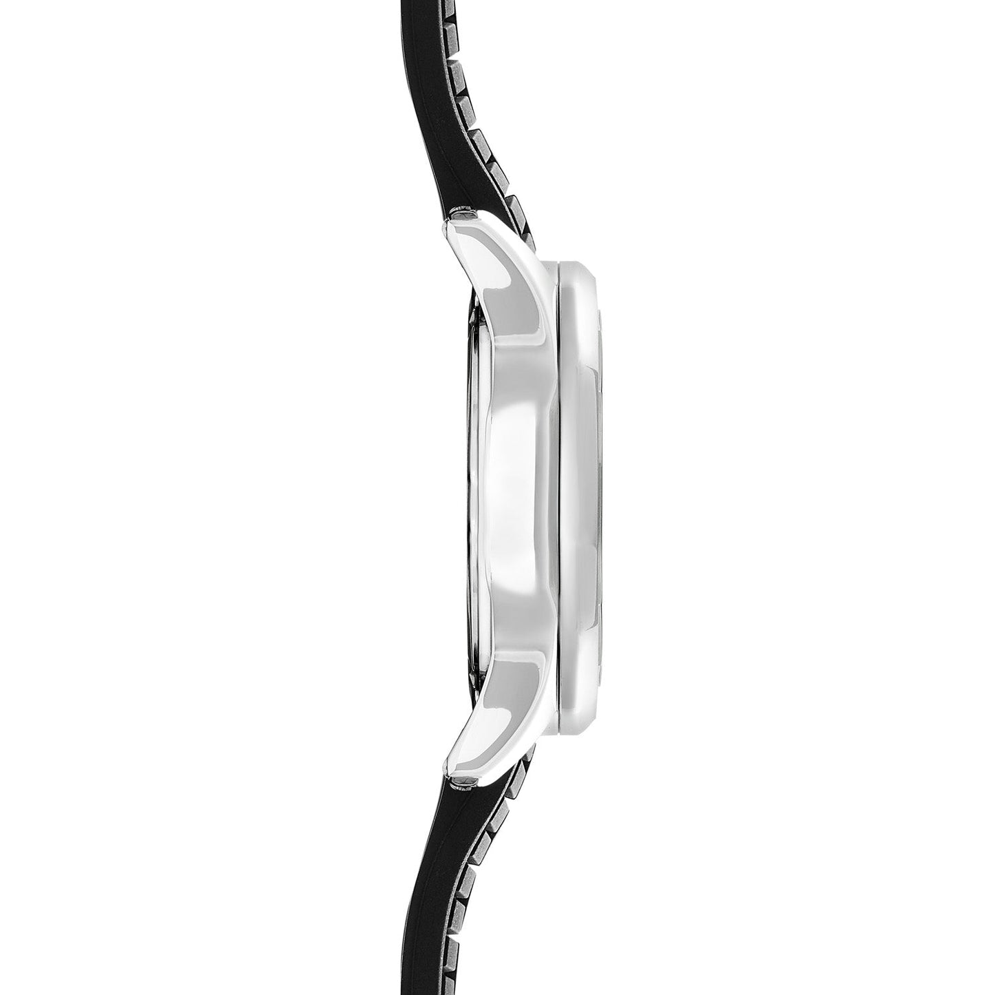 Sekonda Mens Octaire Black Dial Black Rubber 40mm Watch