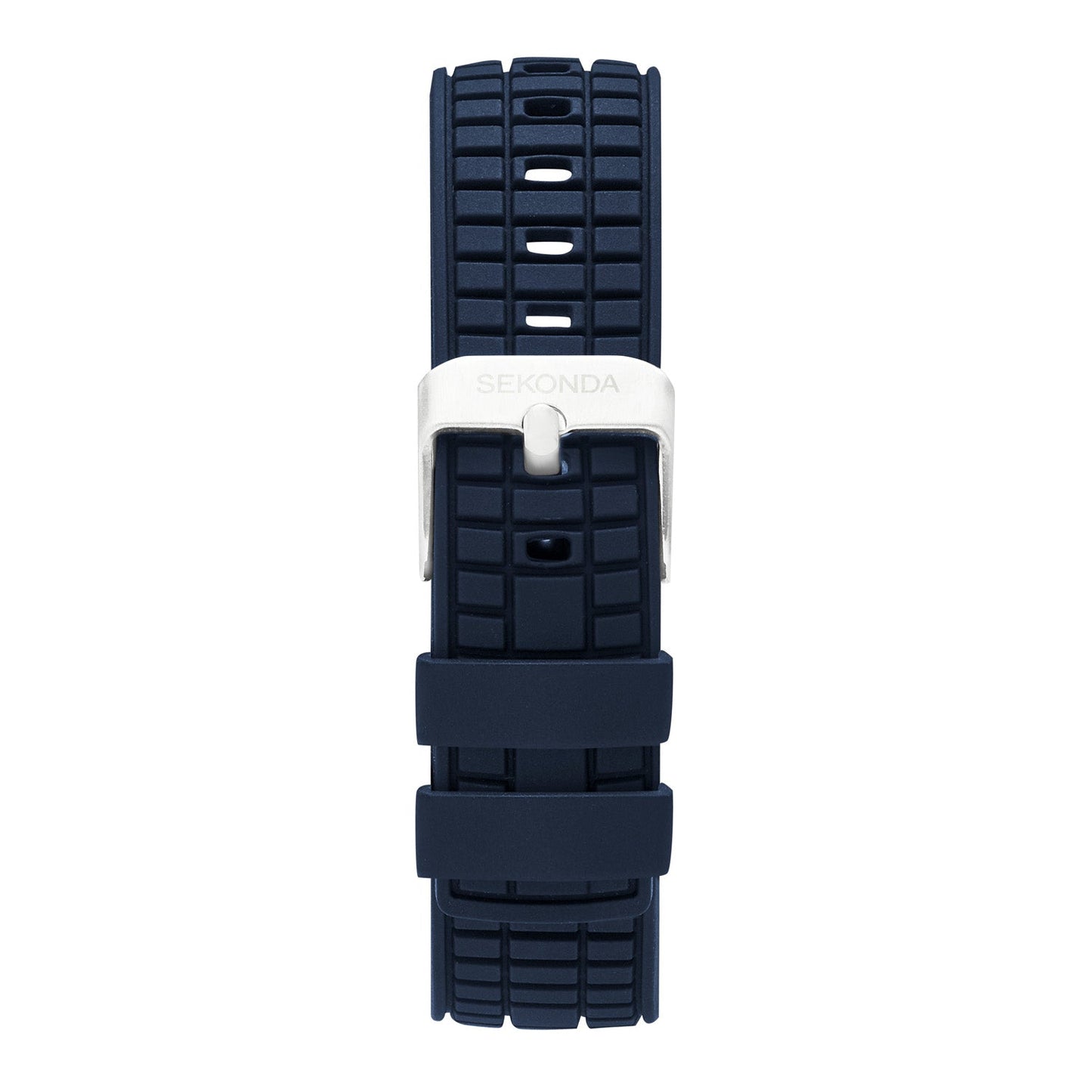 Sekonda Mens Octaire Blue Dial Blue Rubber 40mm Watch