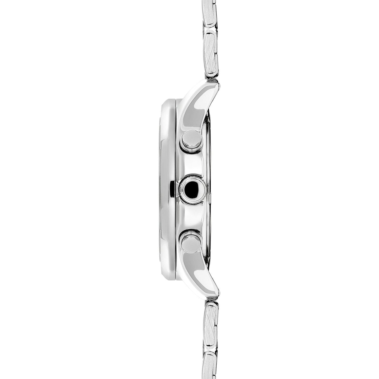 Sekonda Mens Octaire Black Dial Stainless Steel Bracelet 40mm Watch