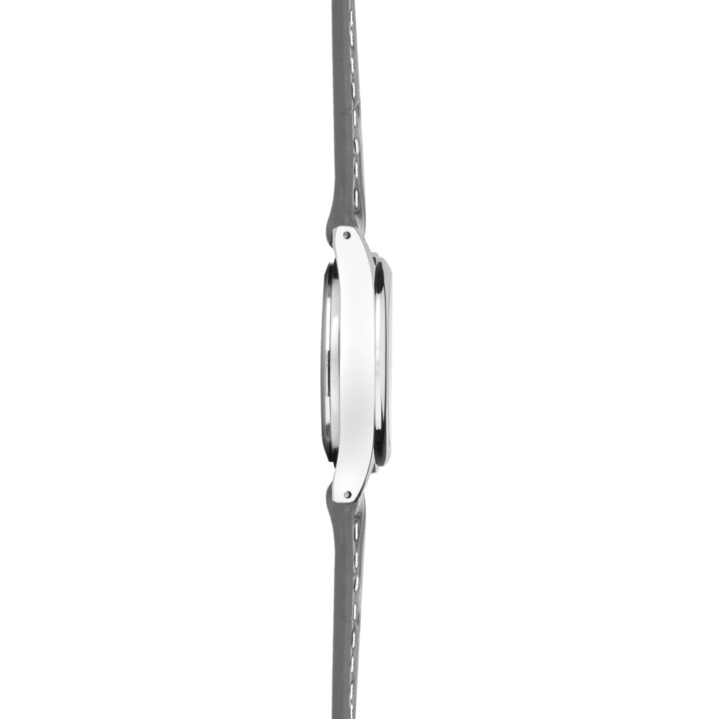 Sekonda Womens Evans White Dial Grey Leather Strap 25mm Watch