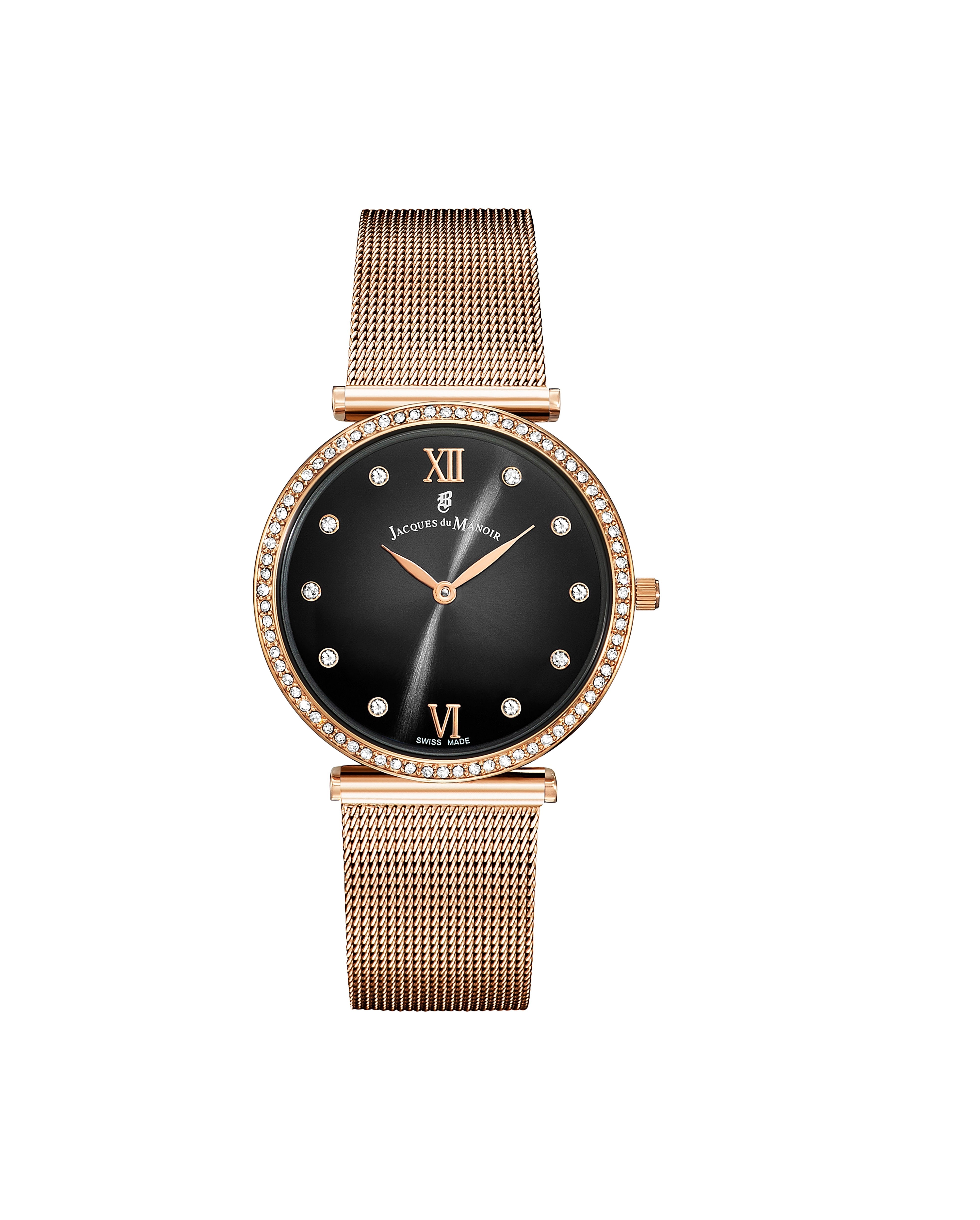 Jacques du Manoir Inspiration Moonphase Day-Date Two Tone Blue 5 ATM