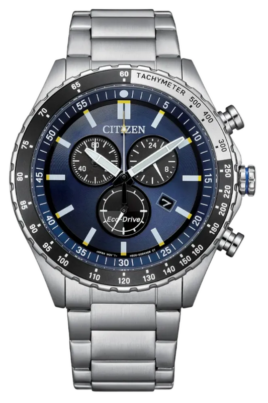 Citizen Chronograph Sporty Eco-Drive Blue Dial Watch