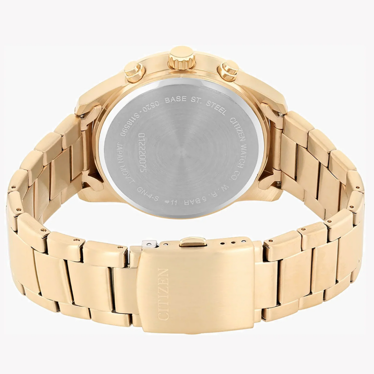 Citizen Men's Blue Dial Gold Chronograph Watch