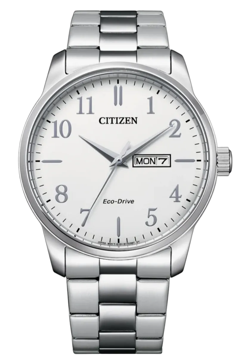 Citizen Analogue Eco-Drive Silver Dial Men's Watch