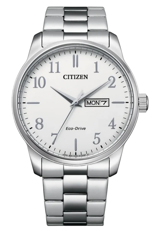 Citizen Analogue Eco-Drive Silver Dial Men's Watch