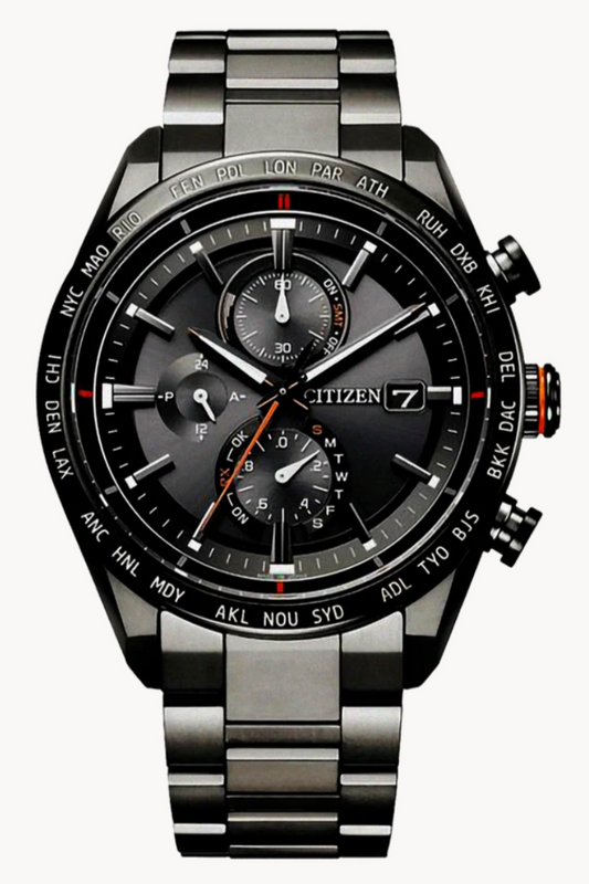 Citizen Attesa Radio Controlled Eco-Drive Titanium Watch