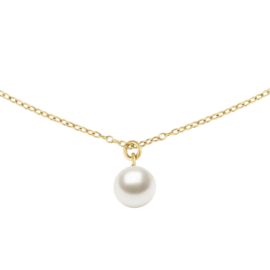 Daniel Wellington Pearl Necklace Gold