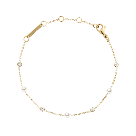 Daniel Wellington Pearl Bracelet Gold